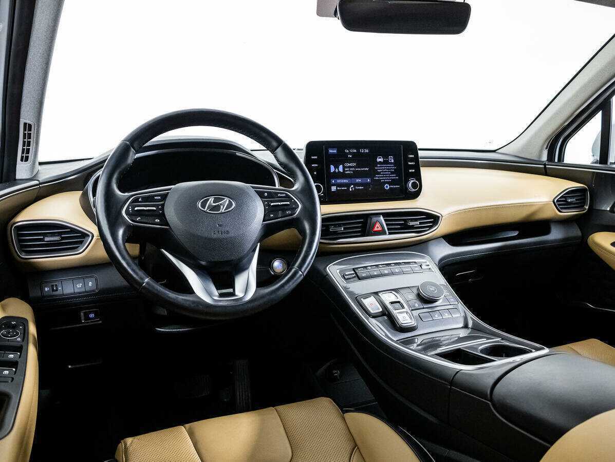 Hyundai Santa Fe с пробегом — 2021 год. Фото: #10