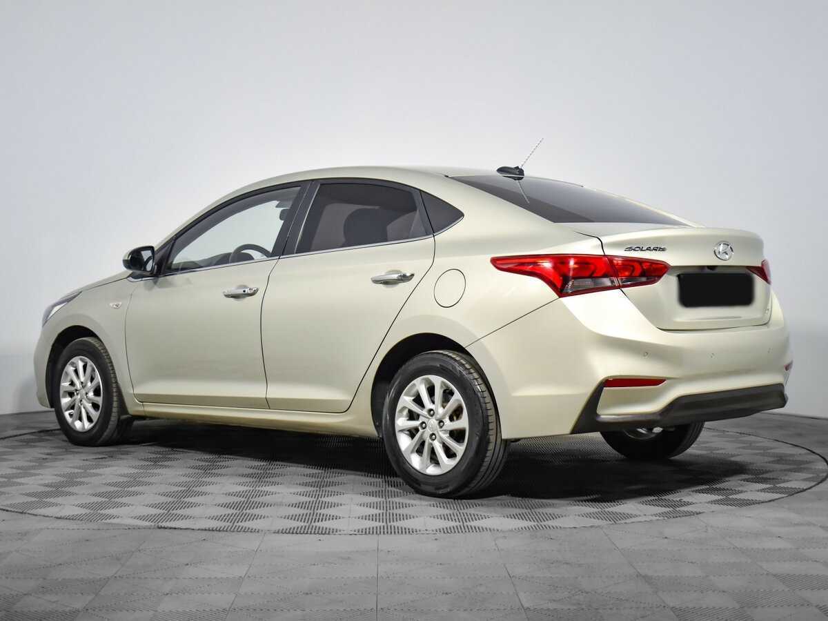 Hyundai Solaris с пробегом — 2019 год. Фото: #6
