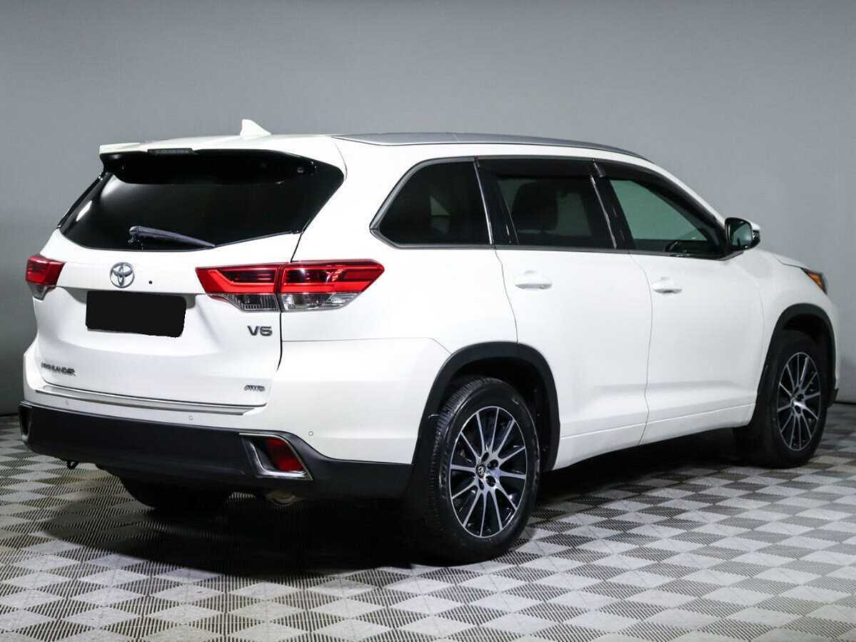 Toyota Highlander с пробегом — 2017 год. Фото: #3