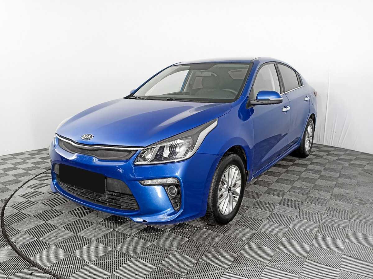 Kia Rio с пробегом — 2017 год. Посмотреть фото