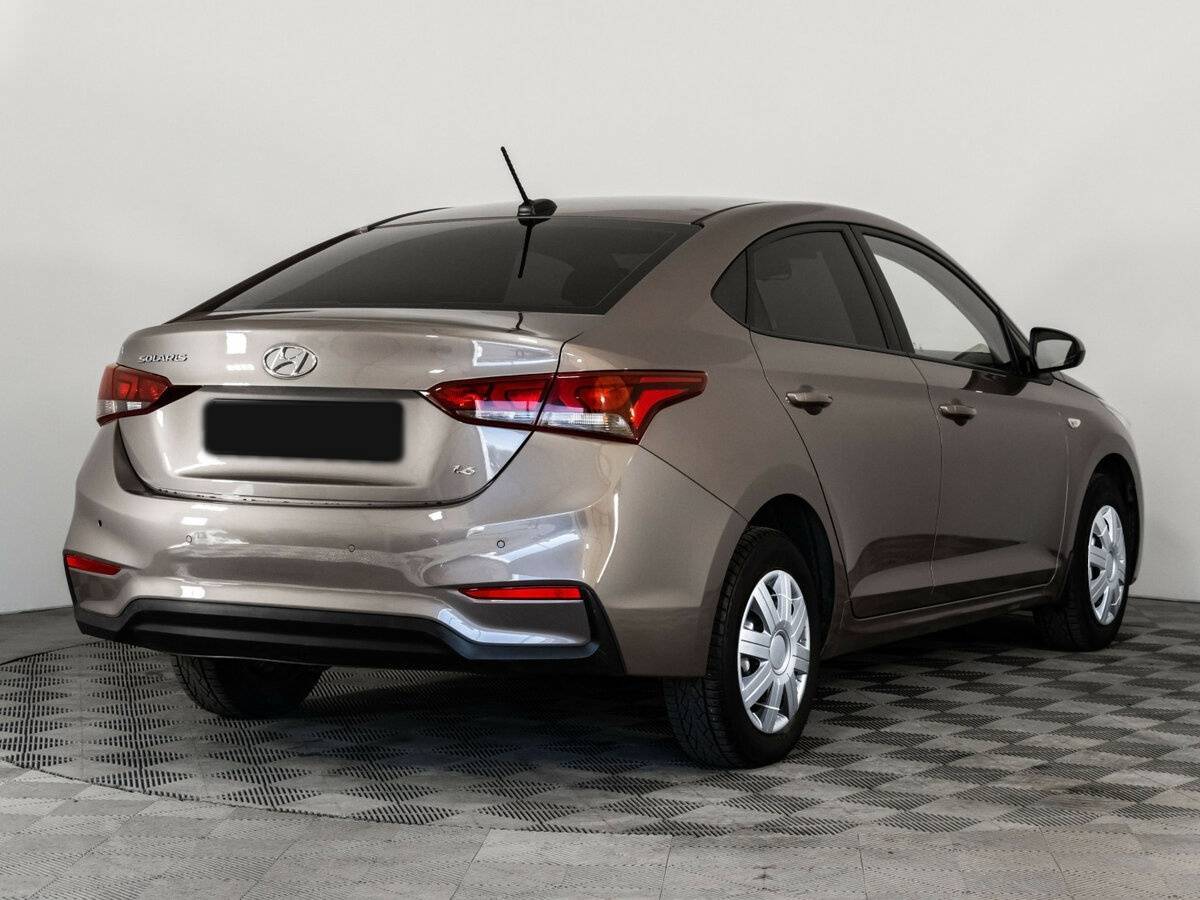 Hyundai Solaris с пробегом — 2019 год. Фото: #4