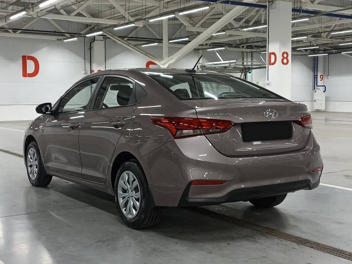 Hyundai Solaris с пробегом — 2019 год. Фото: #6