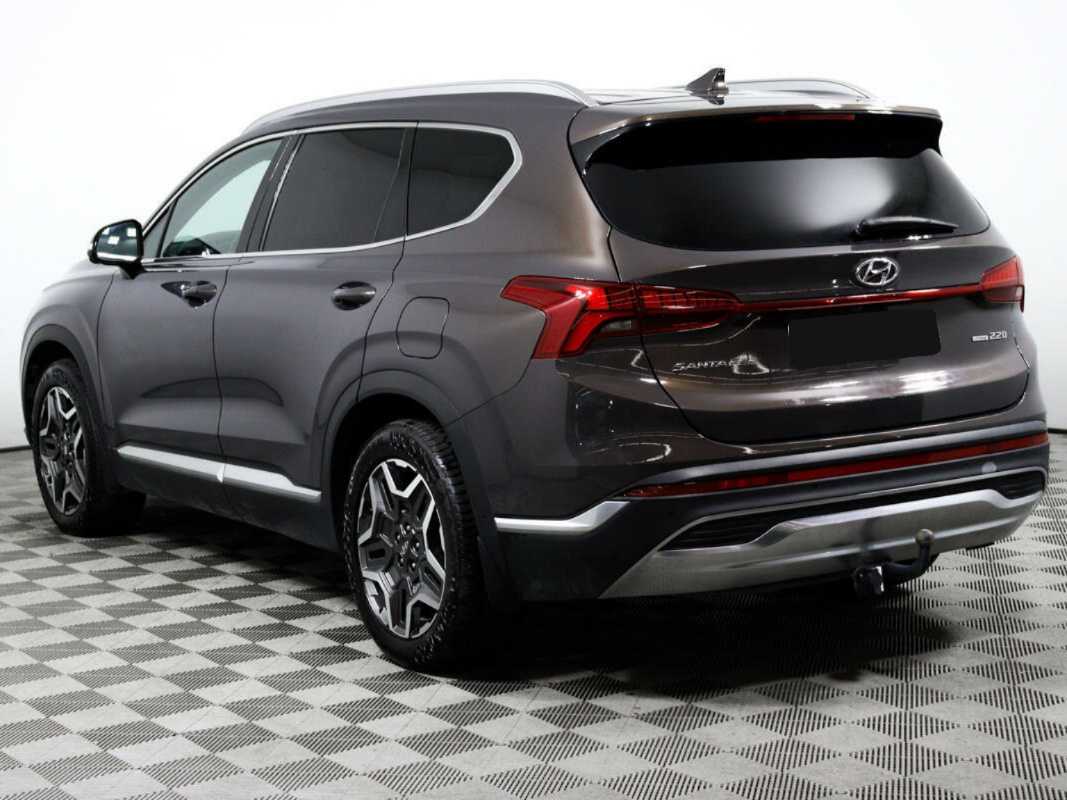 Hyundai Santa Fe с пробегом — 2021 год. Фото: #6