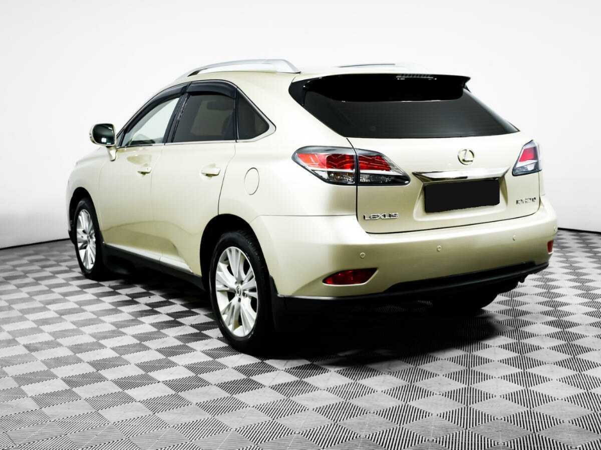 Lexus RX с пробегом — 2012 год. Фото: #6