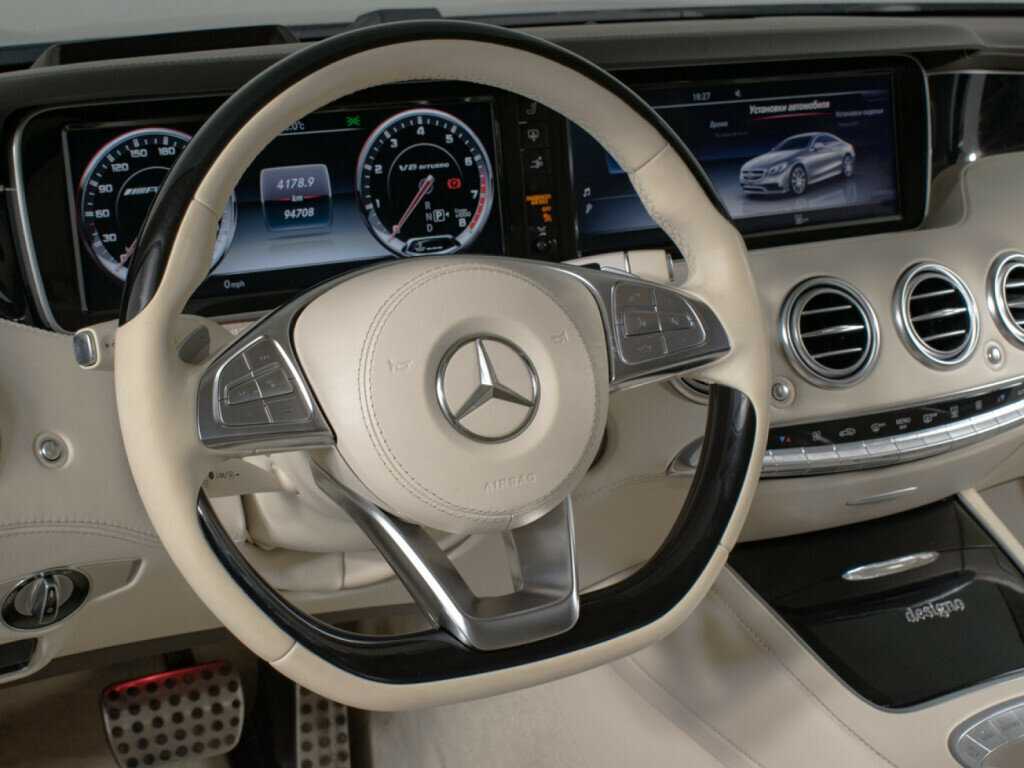 Mercedes-Benz S-Класс AMG с пробегом — 2015 год. Фото: #10