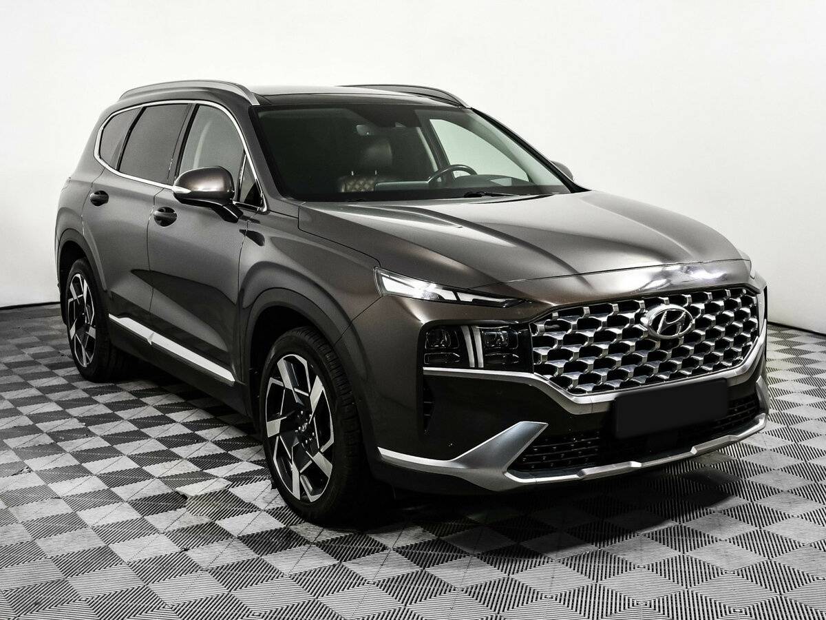 Hyundai Santa Fe с пробегом — 2021 год. Фото: #2