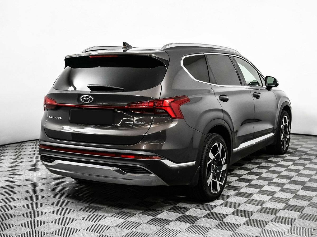 Hyundai Santa Fe с пробегом — 2021 год. Фото: #4