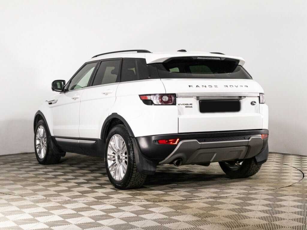 Land Rover Range Rover Evoque с пробегом — 2013 год. Фото: #5