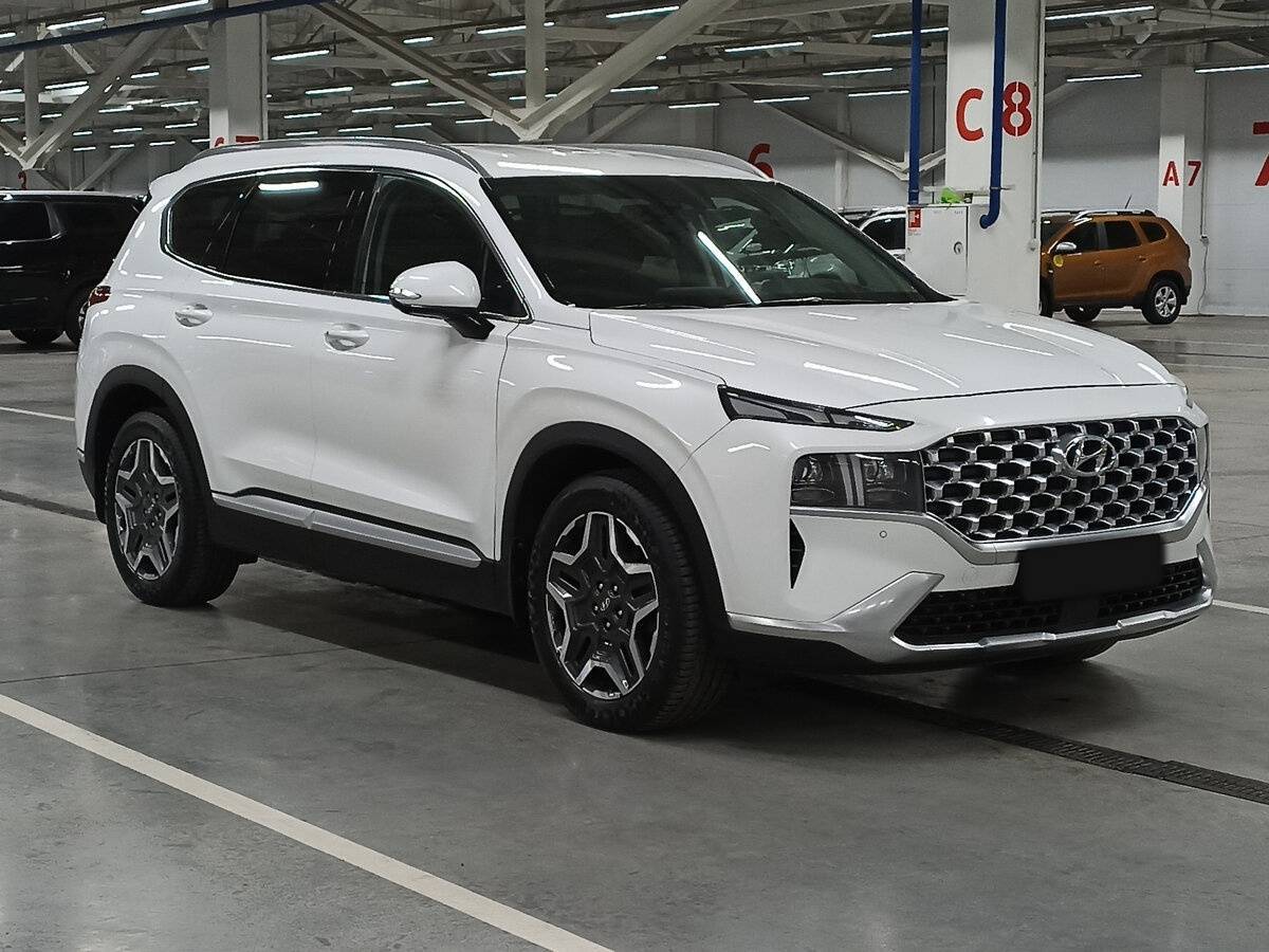 Hyundai Santa Fe с пробегом — 2021 год. Фото: #2