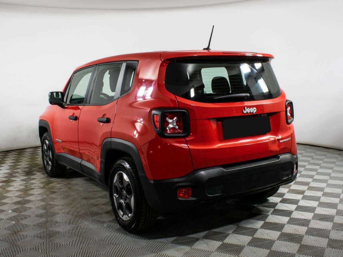 Jeep Renegade с пробегом — 2017 год. Фото: #3