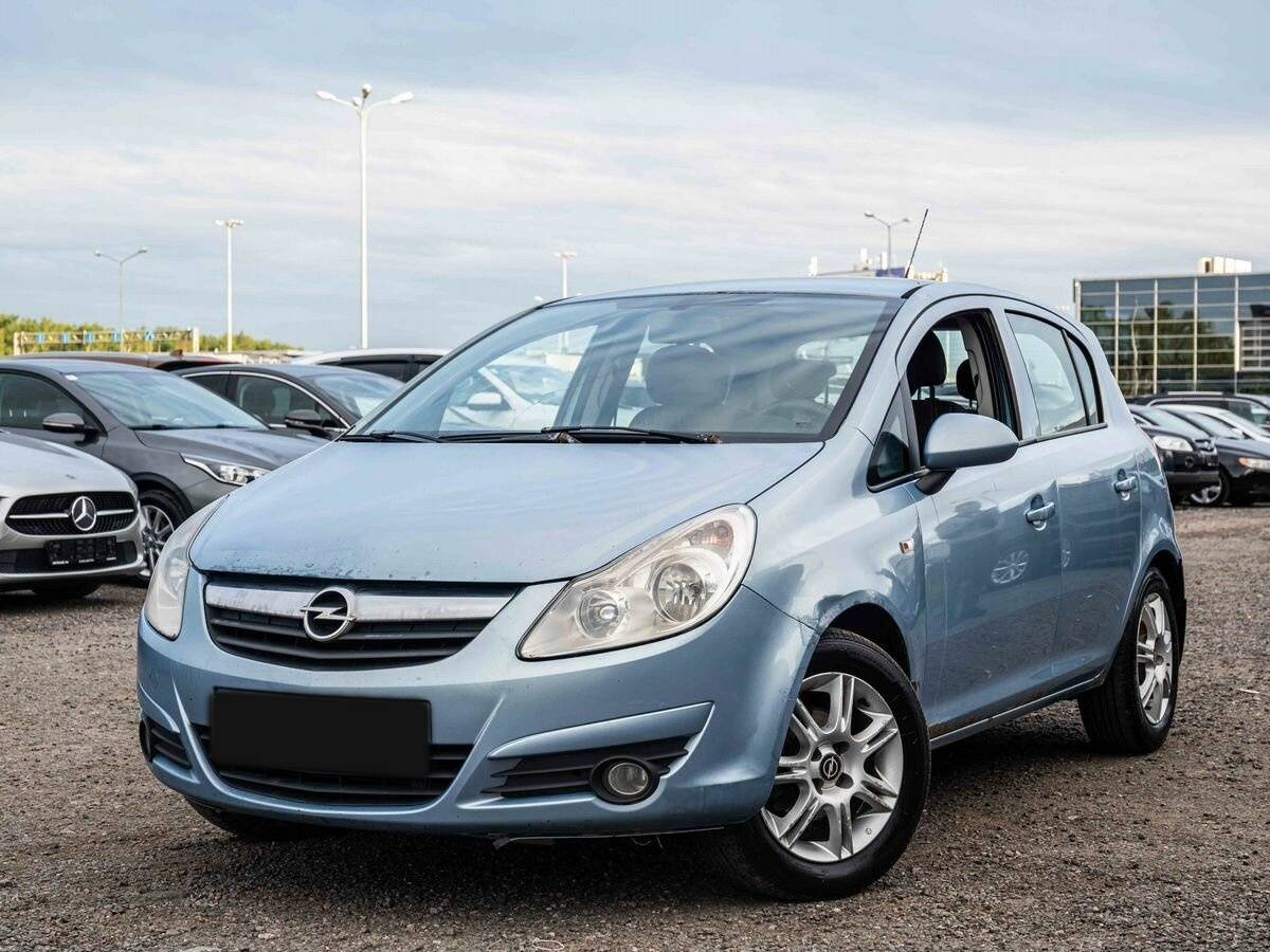 Opel Corsa с пробегом — 2008 год. Фото: #0