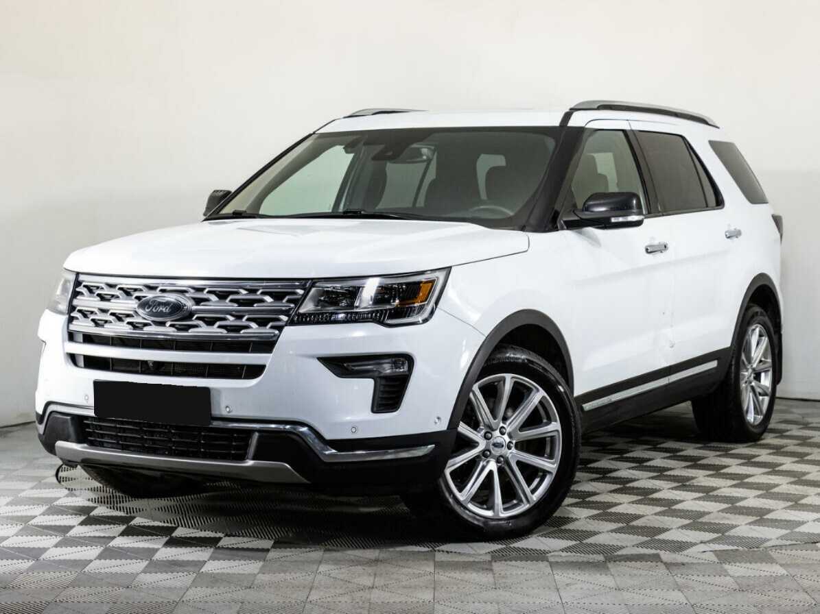 Ford Explorer с пробегом — 2018 год. Фото: #0