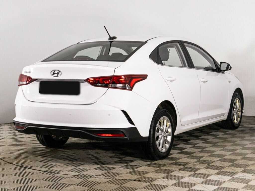 Hyundai Solaris с пробегом — 2021 год. Фото: #4