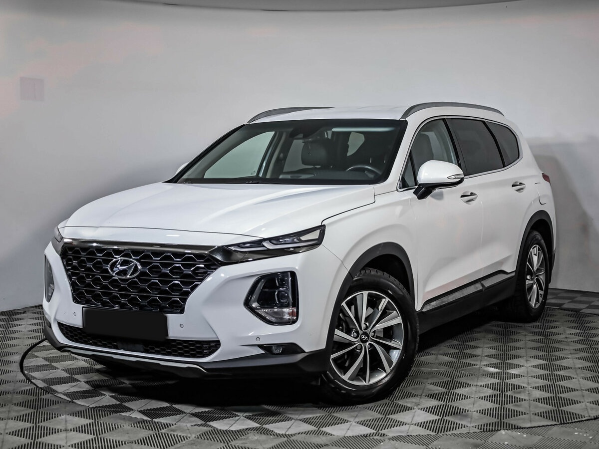 Hyundai Santa Fe с пробегом — 2020 год. Посмотреть фото