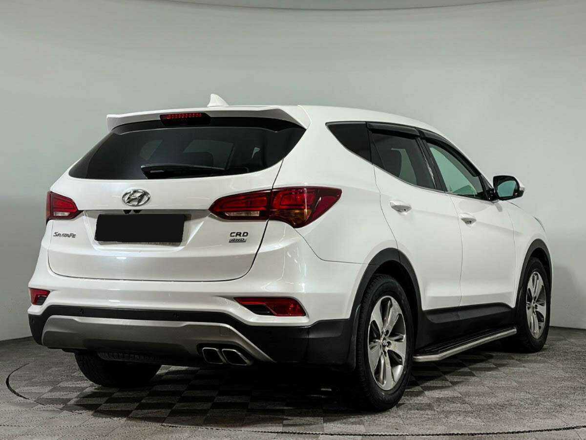 Hyundai Santa Fe с пробегом — 2017 год. Фото: #4