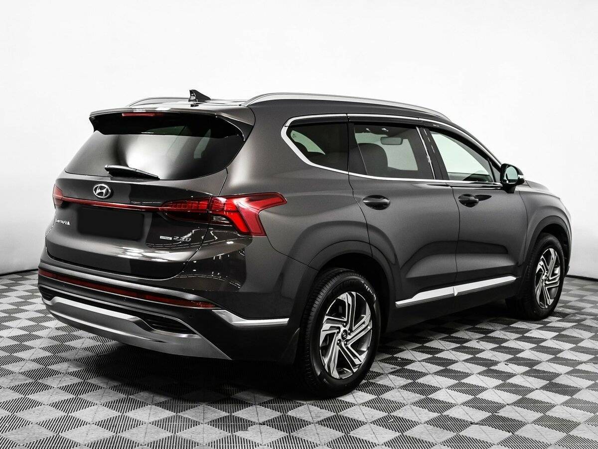 Hyundai Santa Fe с пробегом — 2021 год. Фото: #4