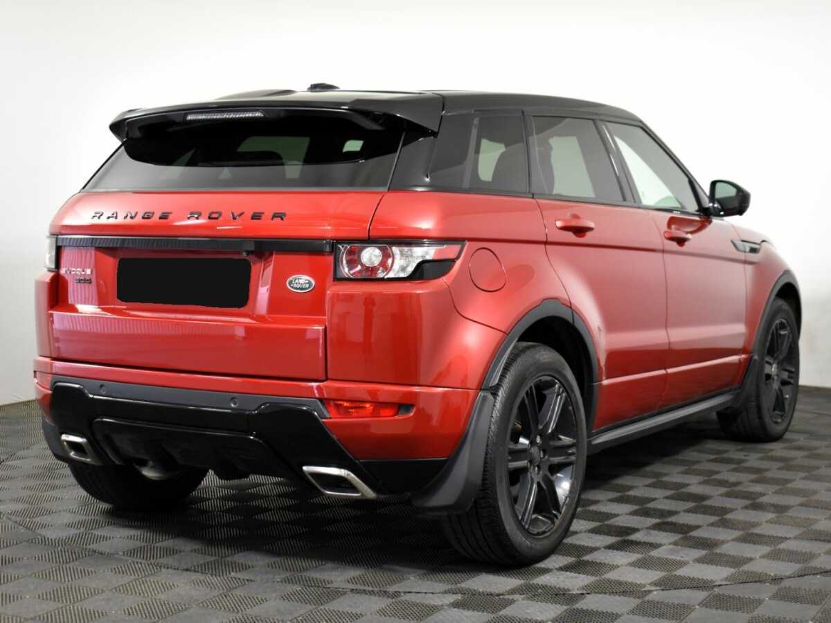 Land Rover Range Rover Evoque с пробегом — 2015 год. Фото: #3