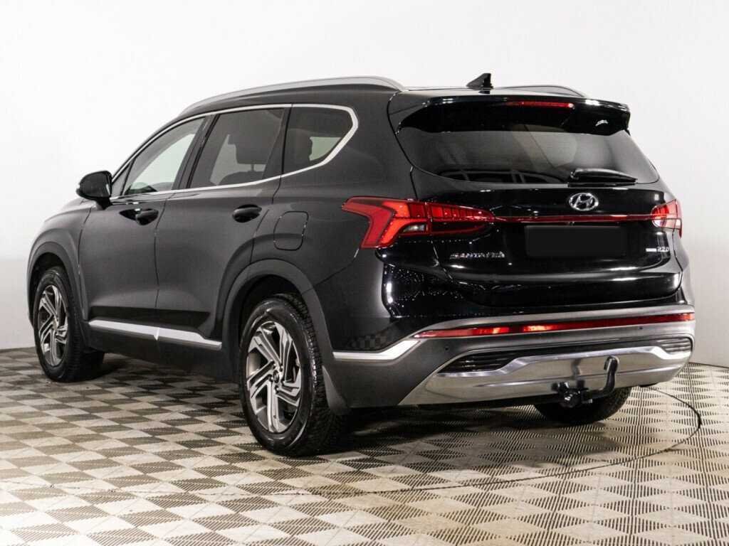 Hyundai Santa Fe с пробегом — 2022 год. Фото: #6