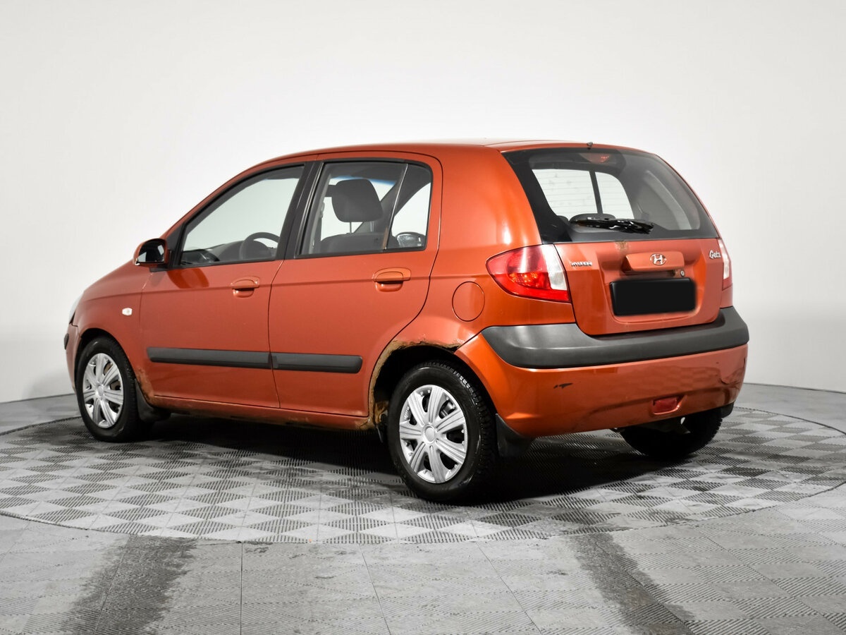Hyundai Getz с пробегом — 2006 год. Фото: #6