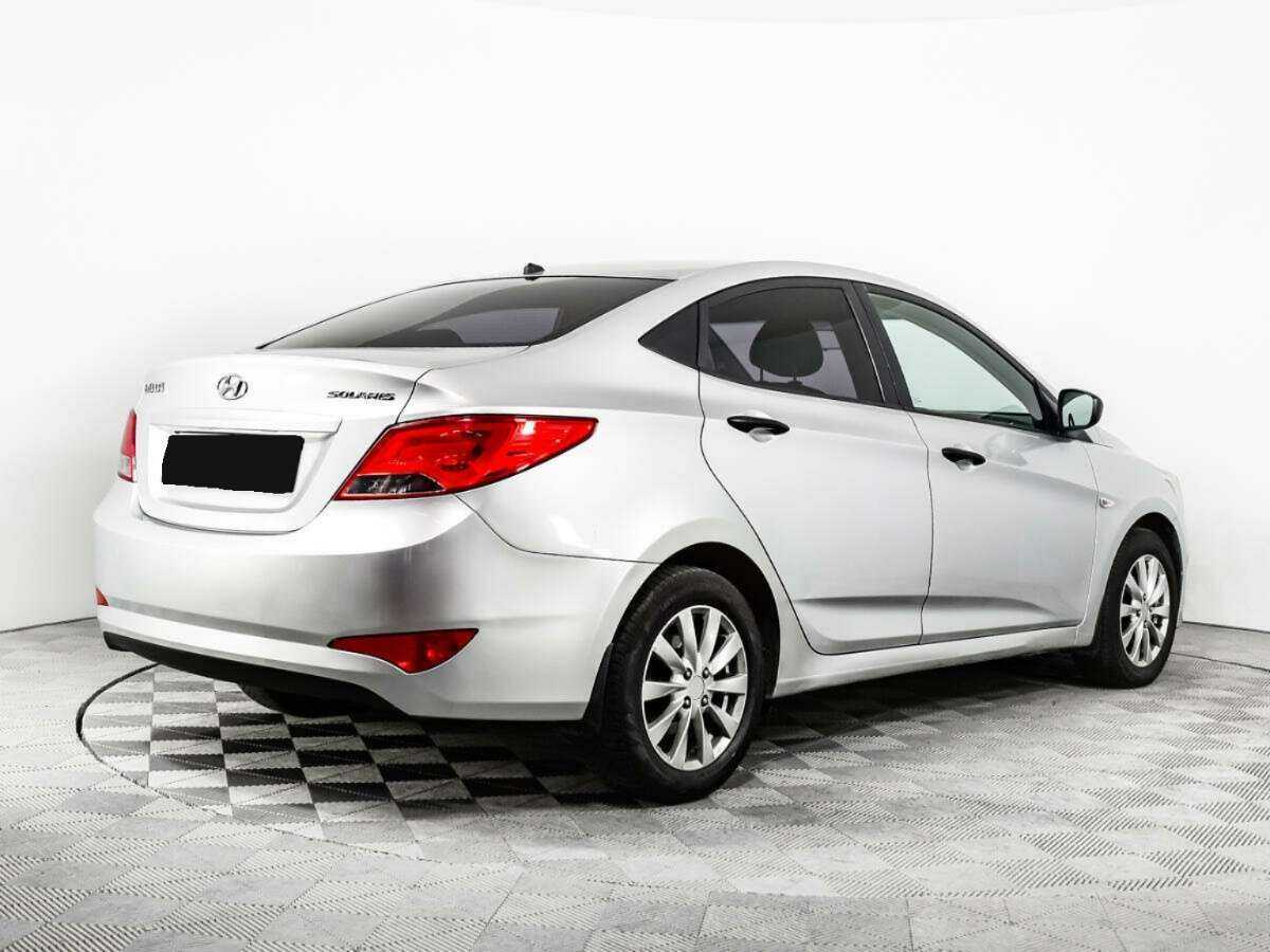 Hyundai Solaris с пробегом — 2014 год. Фото: #4