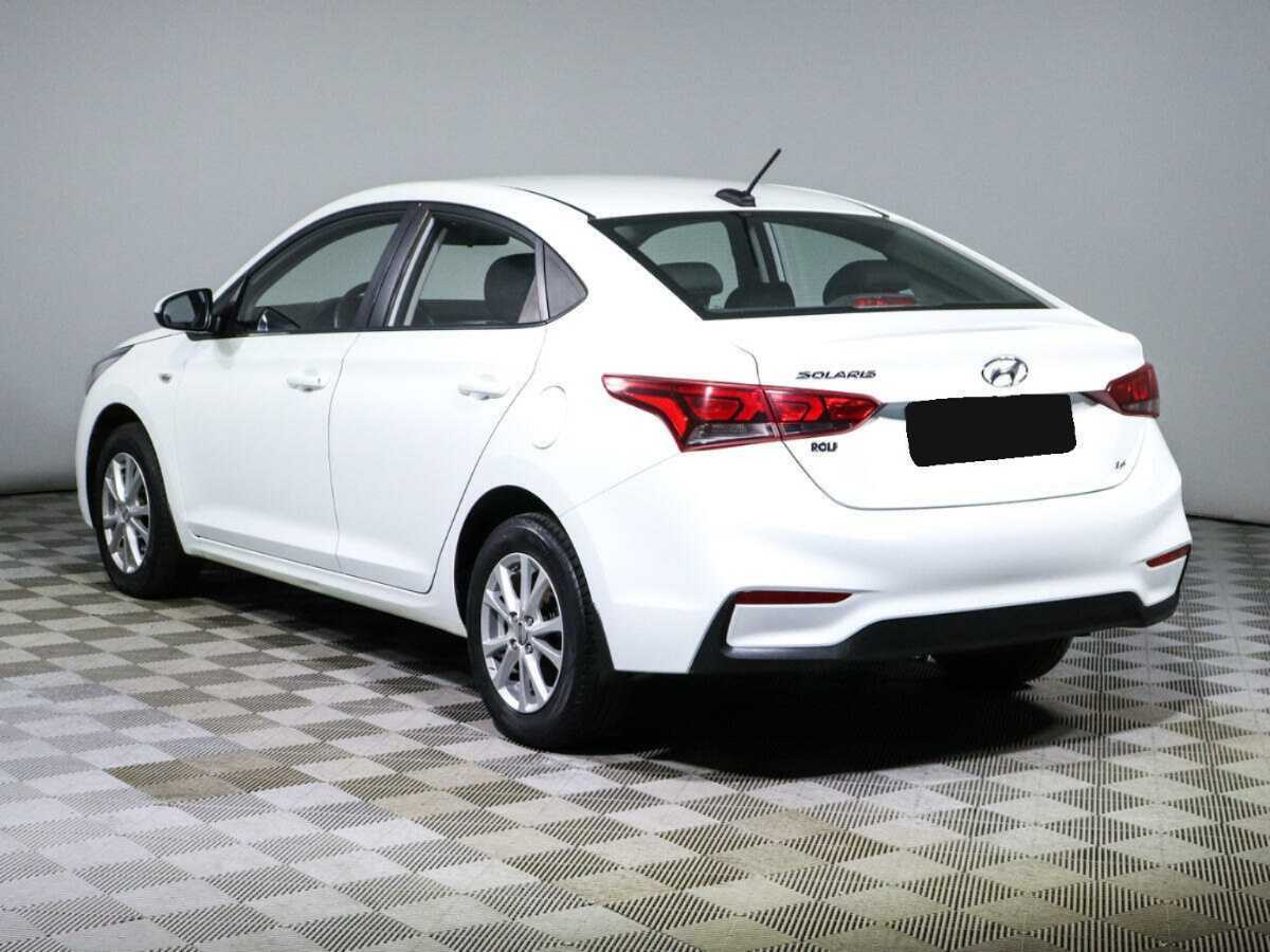 Hyundai Solaris с пробегом — 2017 год. Фото: #5