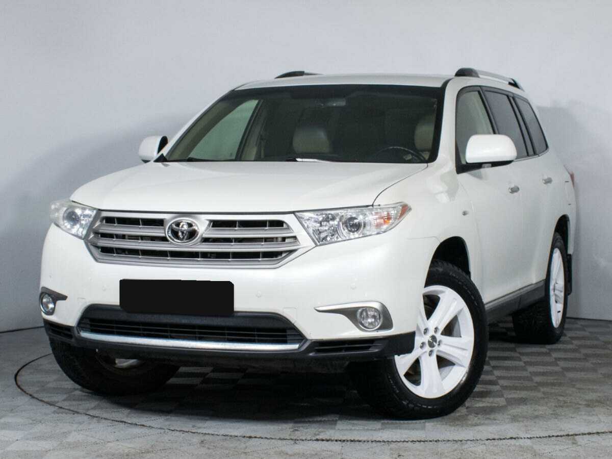 Toyota Highlander с пробегом — 2012 год. Фото: #0
