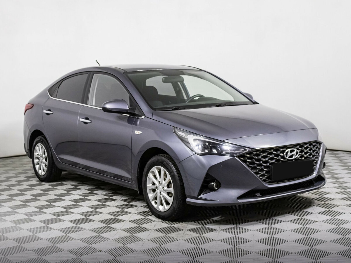 Hyundai Solaris с пробегом — 2021 год. Фото: #2