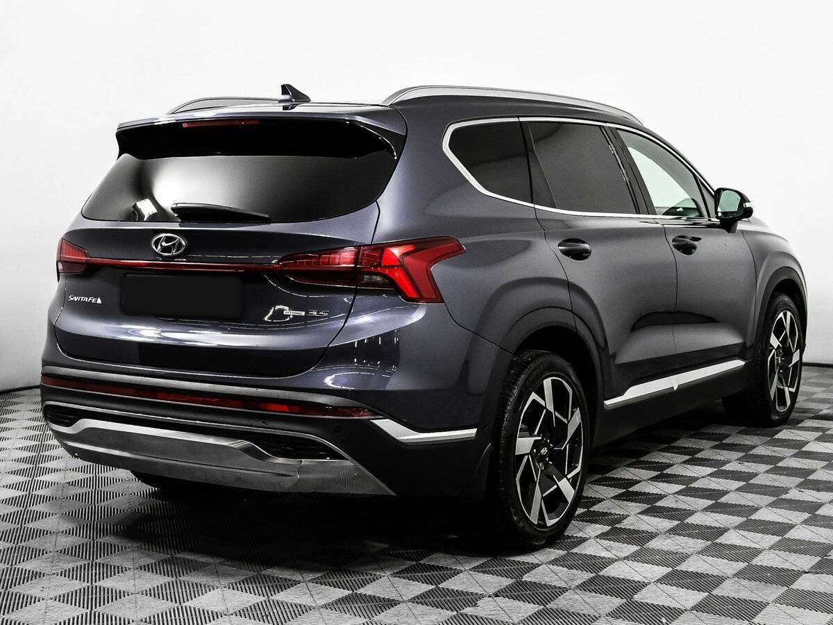 Hyundai Santa Fe с пробегом — 2021 год. Фото: #4