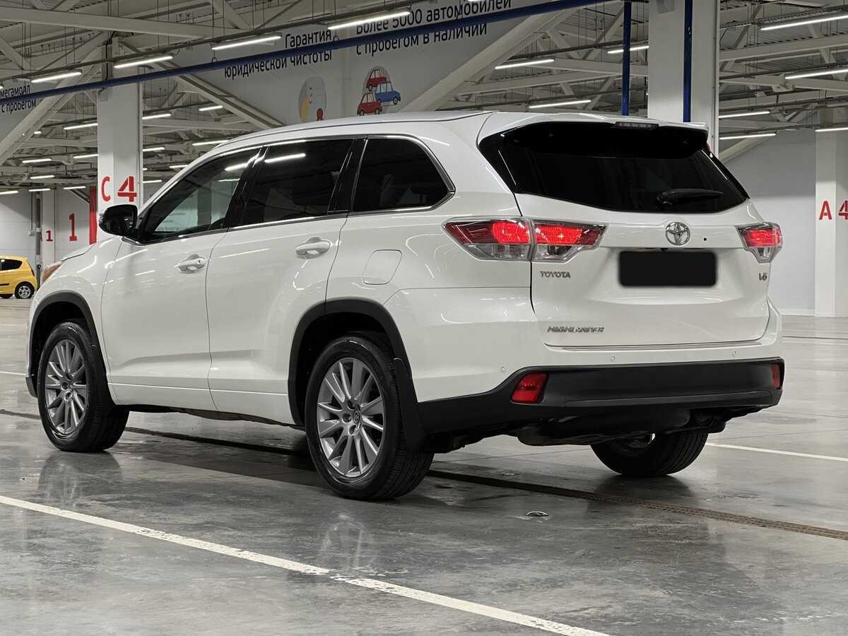 Toyota Highlander с пробегом — 2014 год. Фото: #6