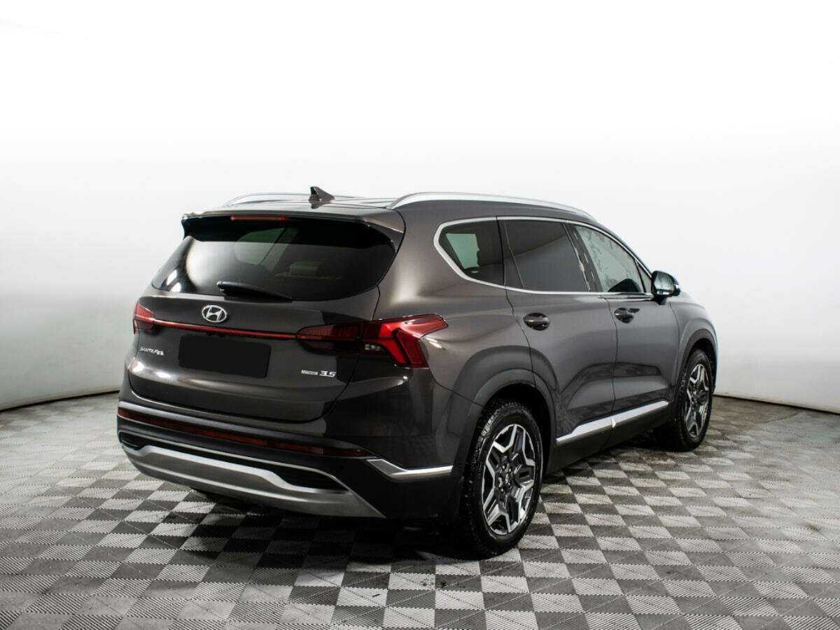 Hyundai Santa Fe с пробегом — 2021 год. Фото: #4