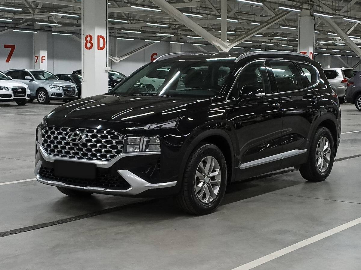 Hyundai Santa Fe с пробегом — 2021 год. Посмотреть фото