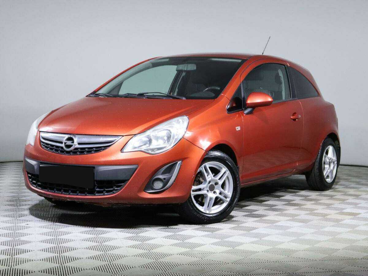 Opel Corsa с пробегом — 2013 год. Фото: #0