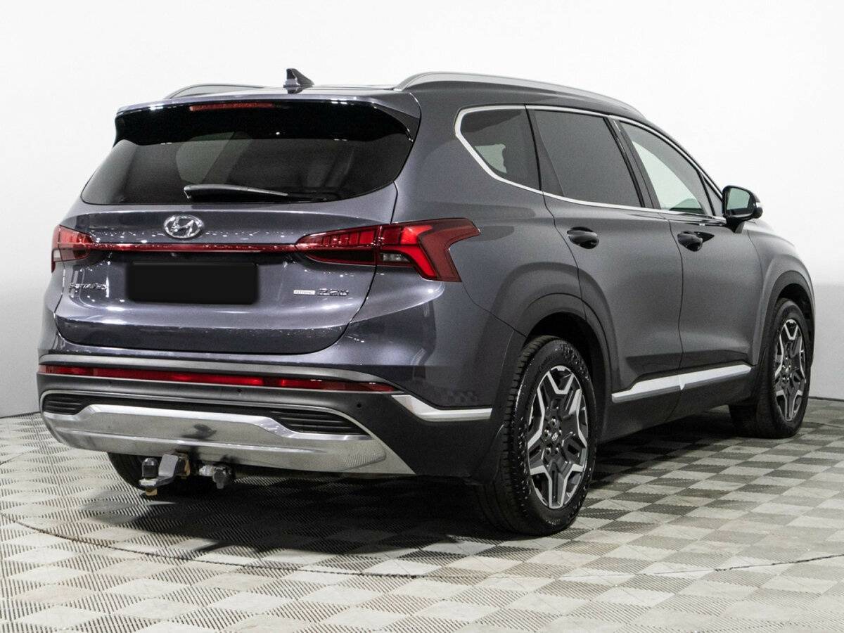 Hyundai Santa Fe с пробегом — 2021 год. Фото: #4