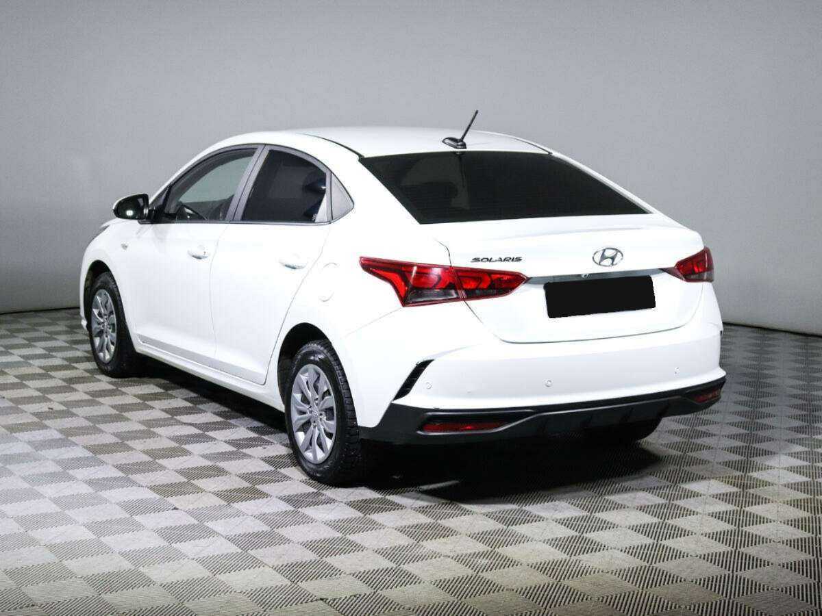Hyundai Solaris с пробегом — 2020 год. Фото: #5