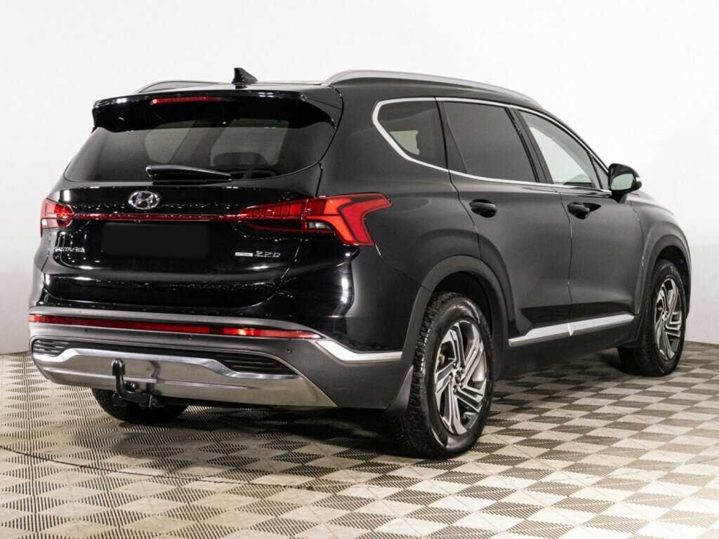 Hyundai Santa Fe с пробегом — 2022 год. Фото: #4