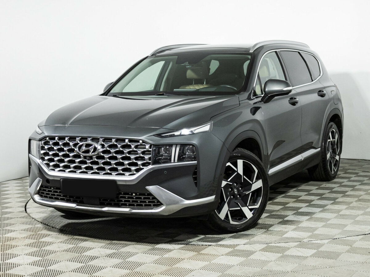 Hyundai Santa Fe с пробегом — 2021 год. Посмотреть фото