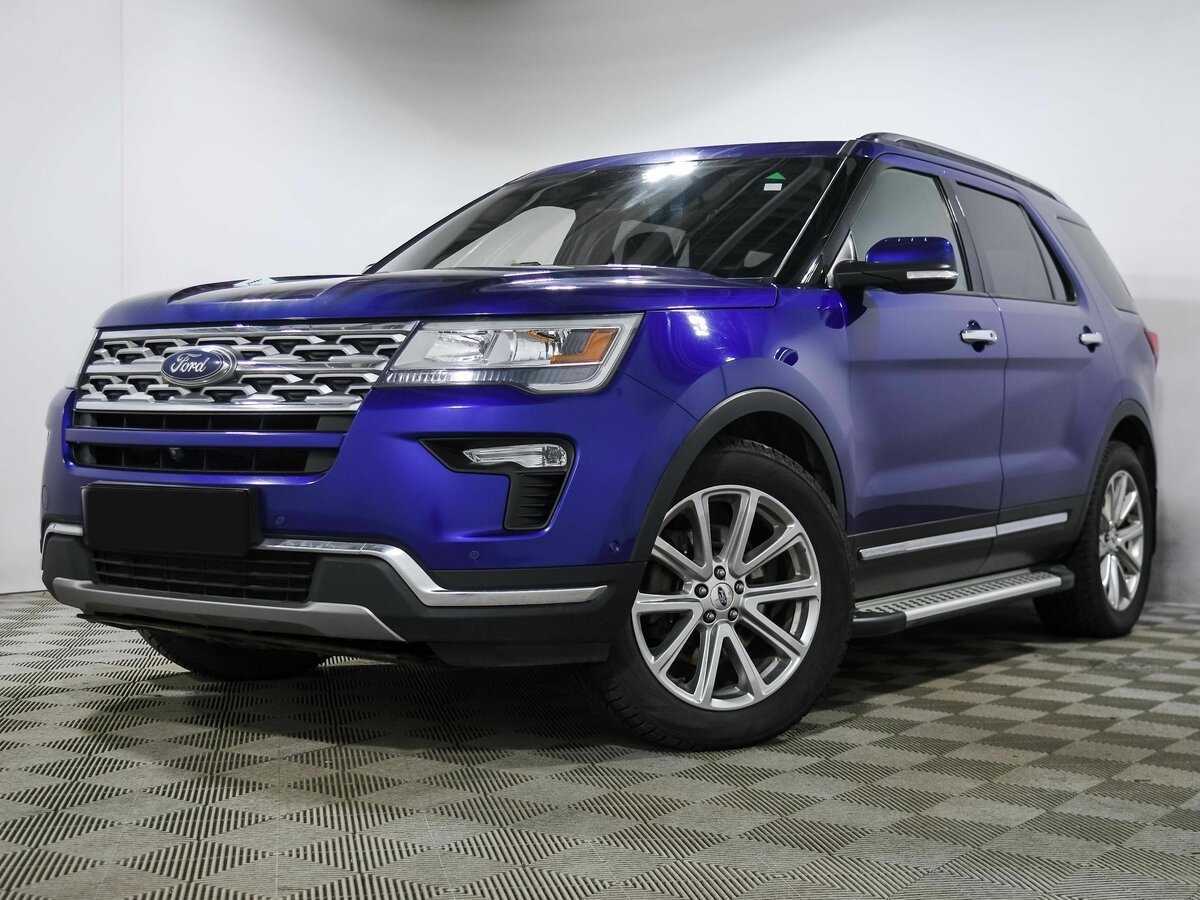Ford Explorer с пробегом — 2018 год. Фото: #0