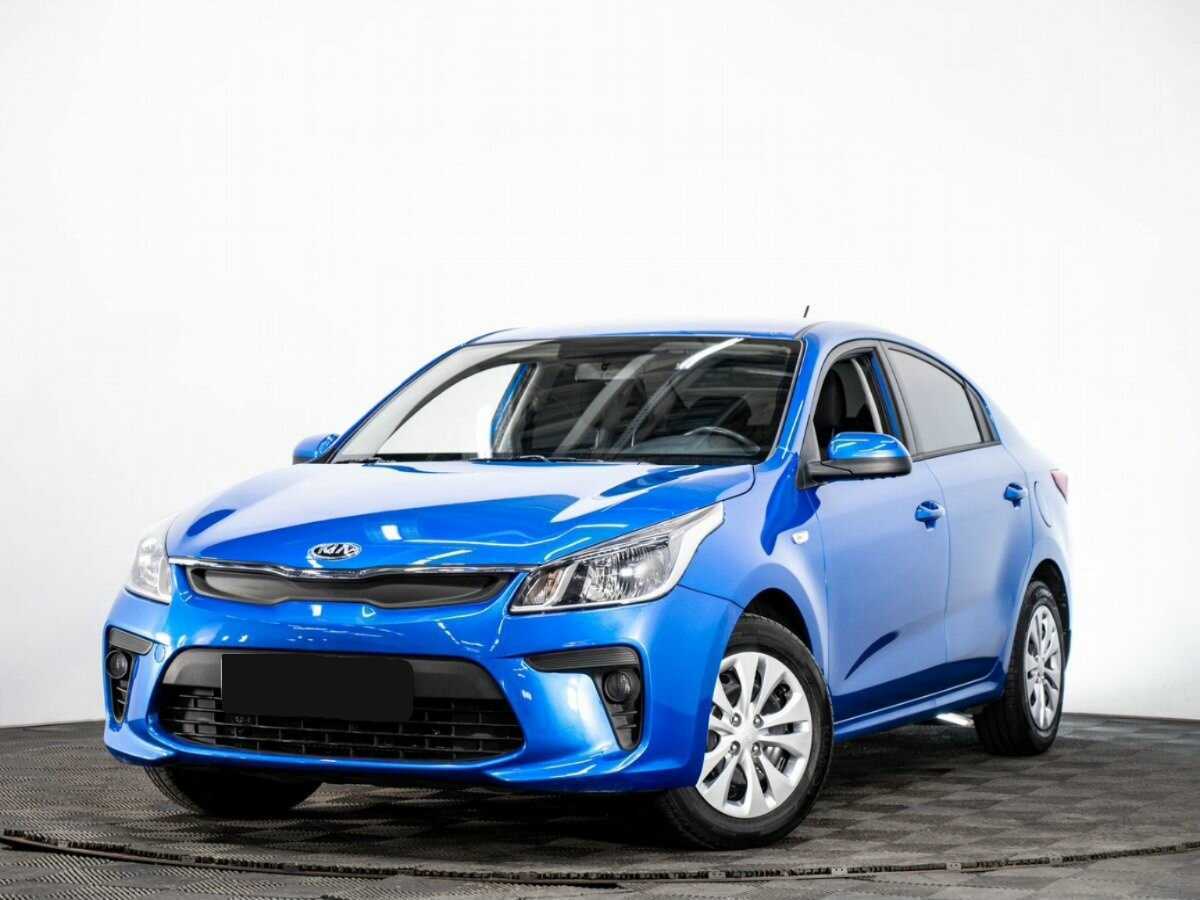 Kia Rio с пробегом — 2019 год. Посмотреть фото