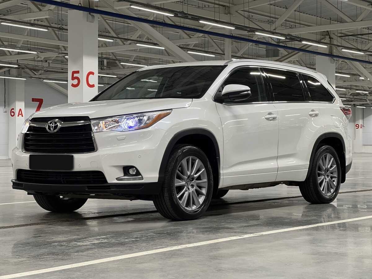 Toyota Highlander с пробегом — 2014 год. Фото: #0