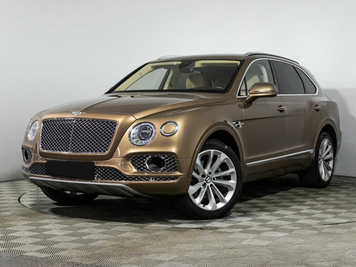 Bentley Bentayga с пробегом — 2016 год. Посмотреть фото