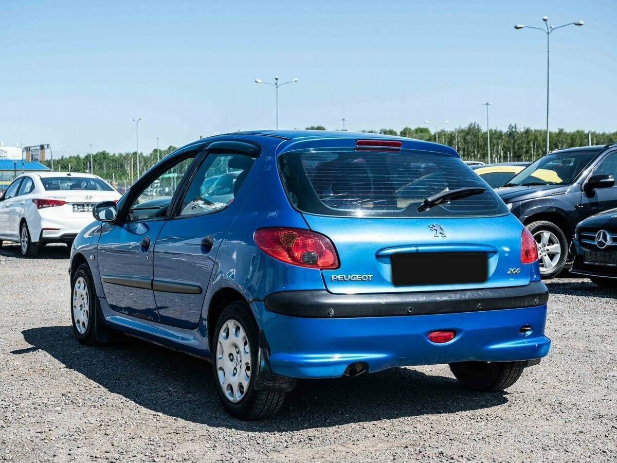 Peugeot 206 с пробегом — 2008 год. Фото: #3
