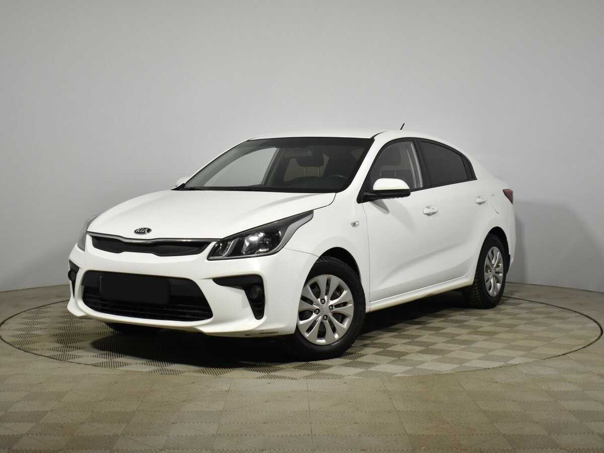 Kia Rio с пробегом — 2017 год. Посмотреть фото