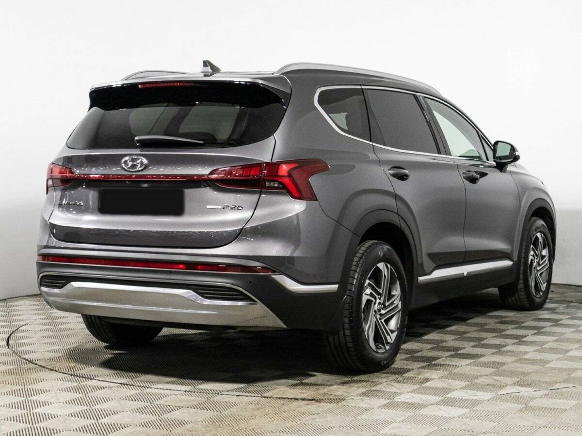 Hyundai Santa Fe с пробегом — 2021 год. Фото: #4