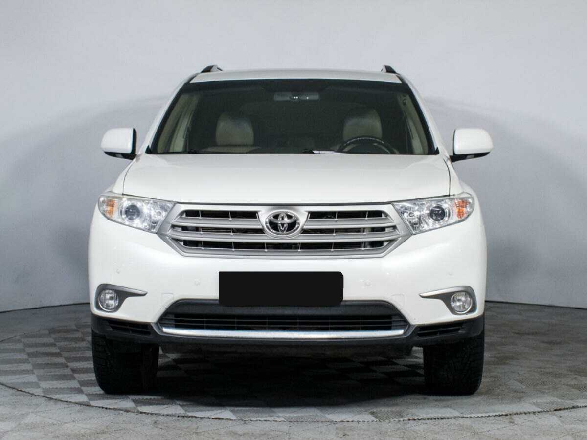 Toyota Highlander с пробегом — 2012 год. Фото: #1