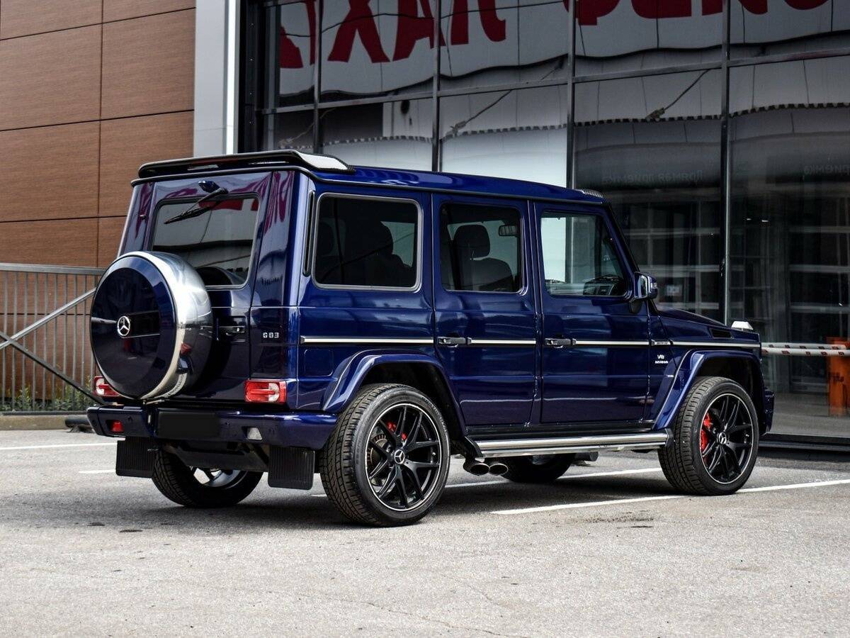 Mercedes-Benz G-Класс AMG с пробегом — 2016 год. Фото: #4