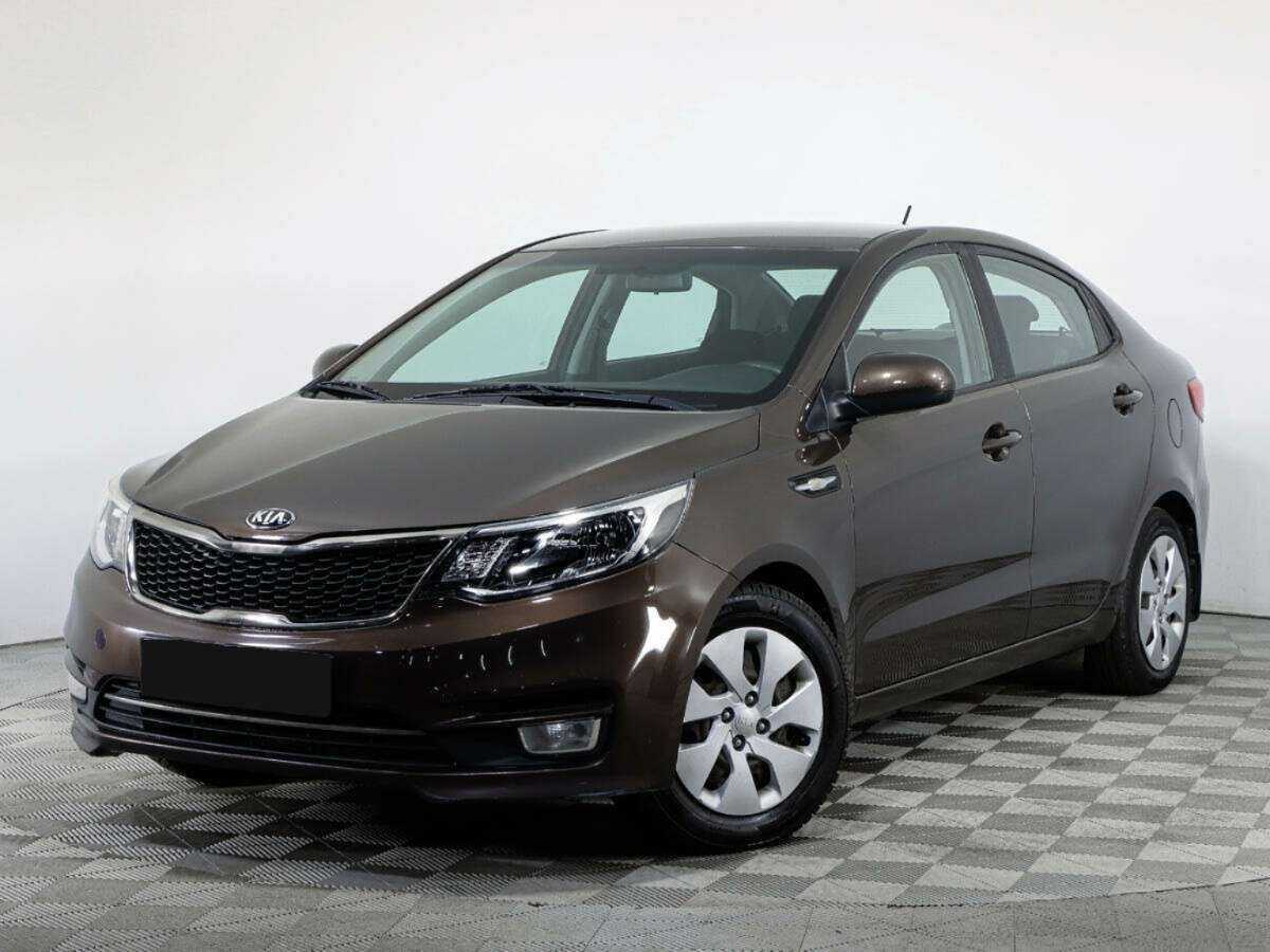 Kia Rio с пробегом — 2016 год. Фото: #0