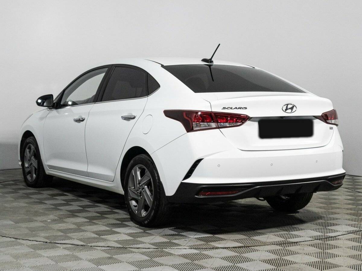 Hyundai Solaris с пробегом — 2020 год. Фото: #6