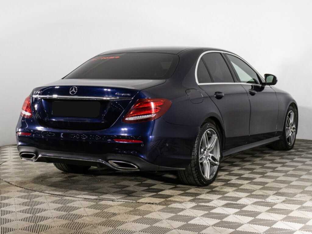 Mercedes-Benz E-Класс с пробегом — 2017 год. Фото: #4