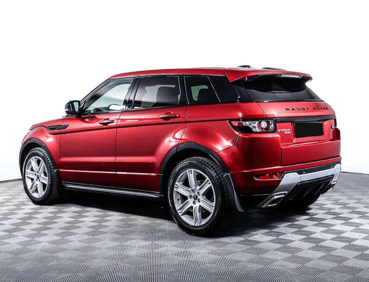 Land Rover Range Rover Evoque с пробегом — 2013 год. Фото: #6