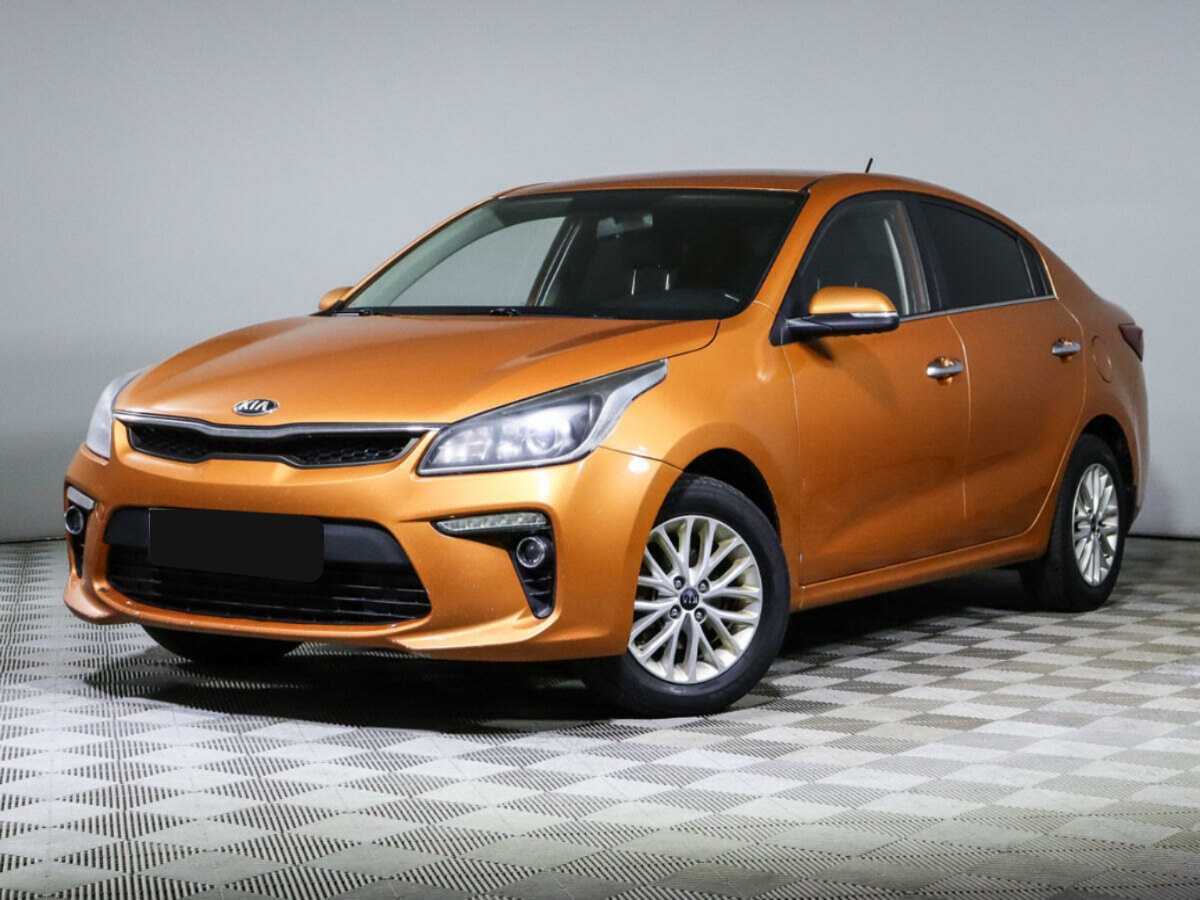 Kia Rio с пробегом — 2017 год. Фото: #0
